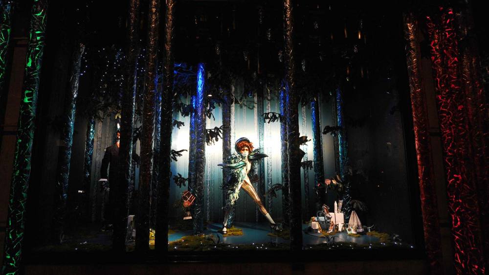 Harvey Nichols Christmas window display