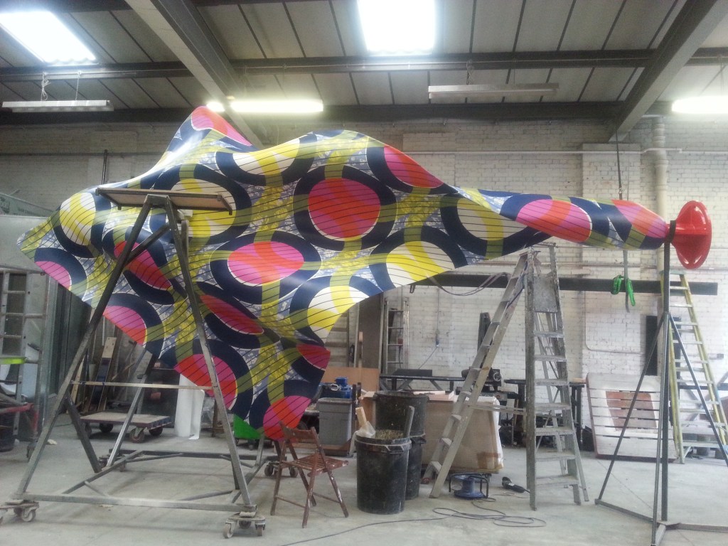 1Yinka Shonibare MBE, Wind Sculpture 2014, teamwork
