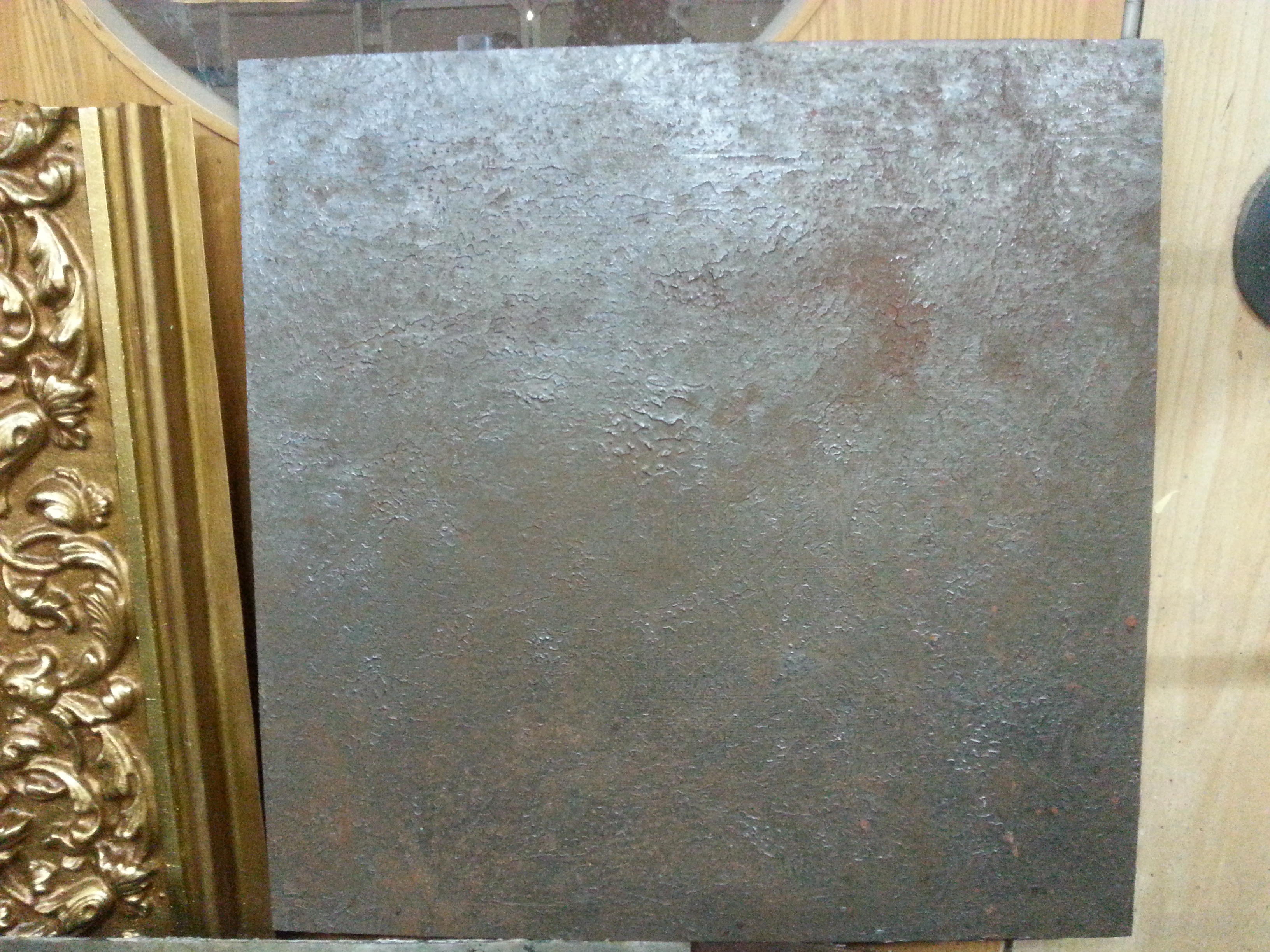Cast Iron effect on MDF