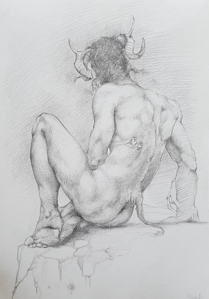 Copy of Roberto Ferri, pencil on paper A4