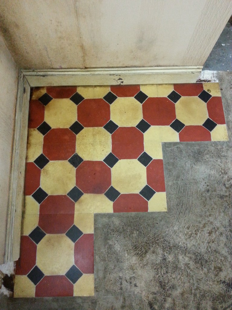 Floorcloth and Concrete effect