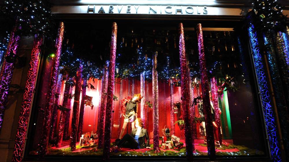 Harvey Nichols Christmas window display