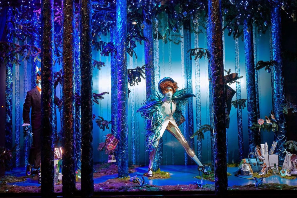 Harvey Nichols Christmas window display