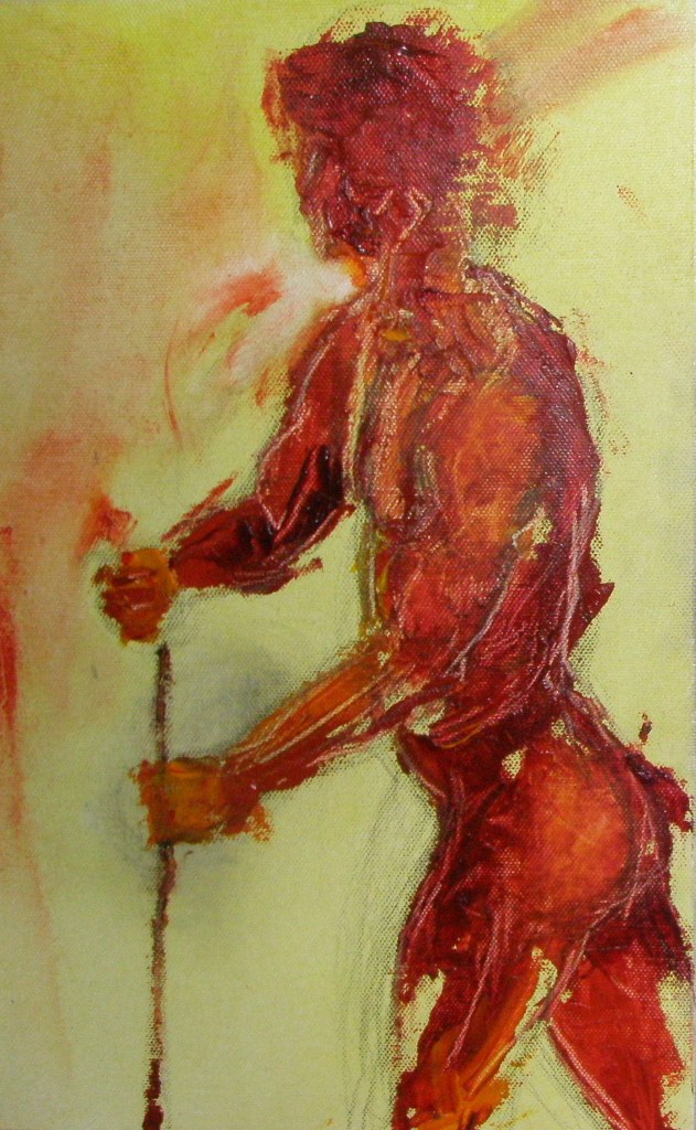 Life copy, oil on canvas