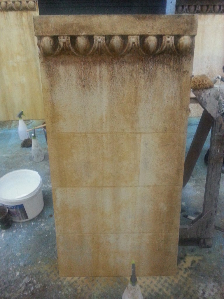 Portland-Stone on MDF