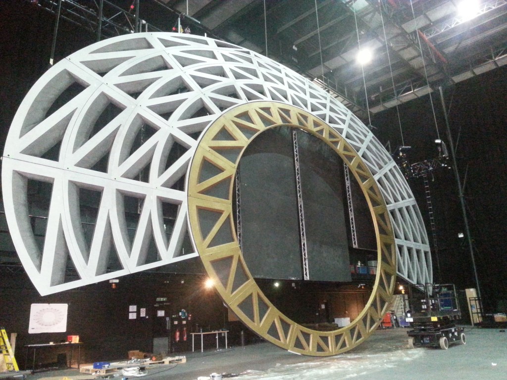 Queen stage 2017, scenic painter, teamwork