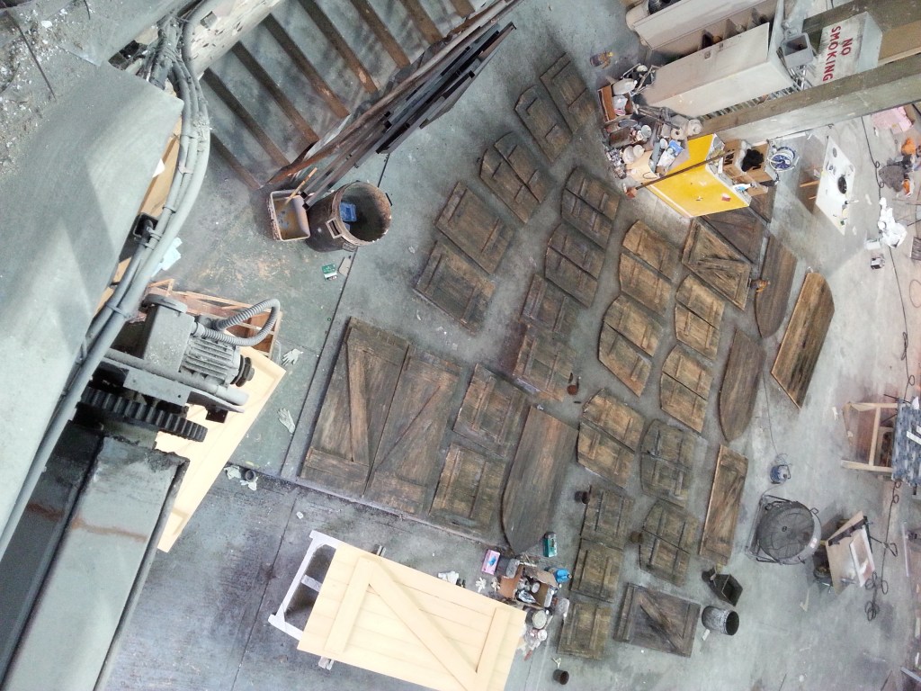 The Crystal Maze 2016 -Medieval Zone- Doors and shutters