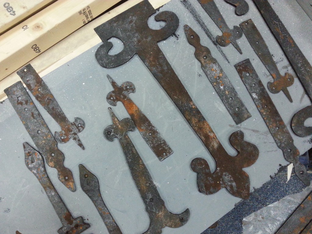 The Crystal Maze 2016 - Medieval Zone- Rust effect on wood