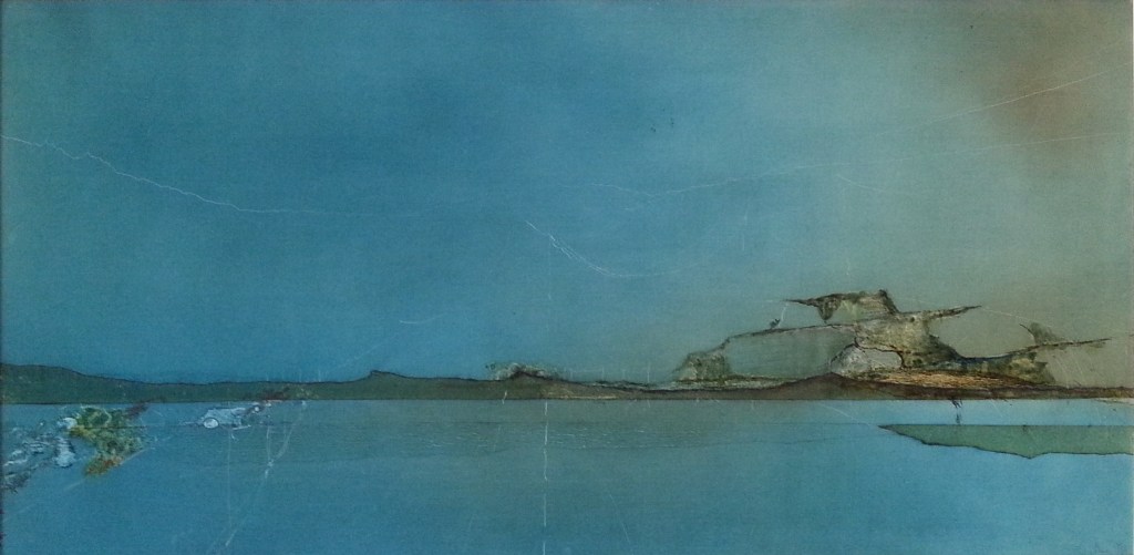 The horizon project 001, mixed tecniques on MDF