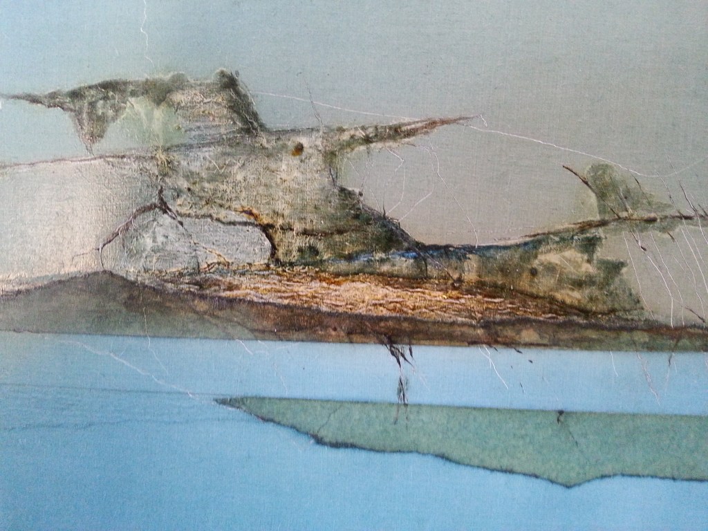 The horizon project 001, mixed tecniques on MDF